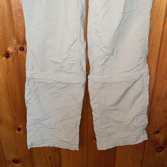The north face tactical outdoor pants tan cream colored size 2 unzip pants - Picture 3 of 9